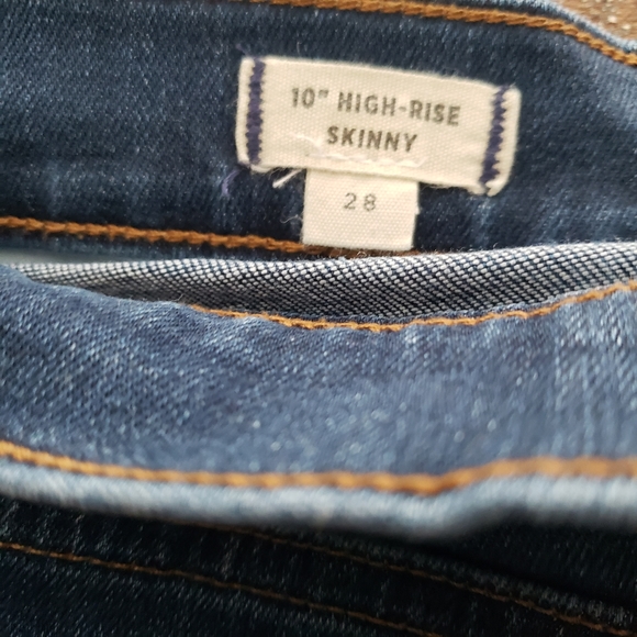 Madewell Women's 10" High-Rise Skinny Jeans Size 28 - Picture 8 of 12